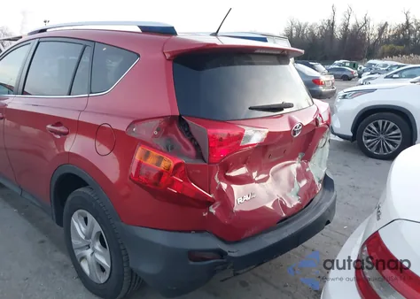 2014 Toyota Rav4 Le from USA, damaged, VIN JTMBFREV8EJ001124